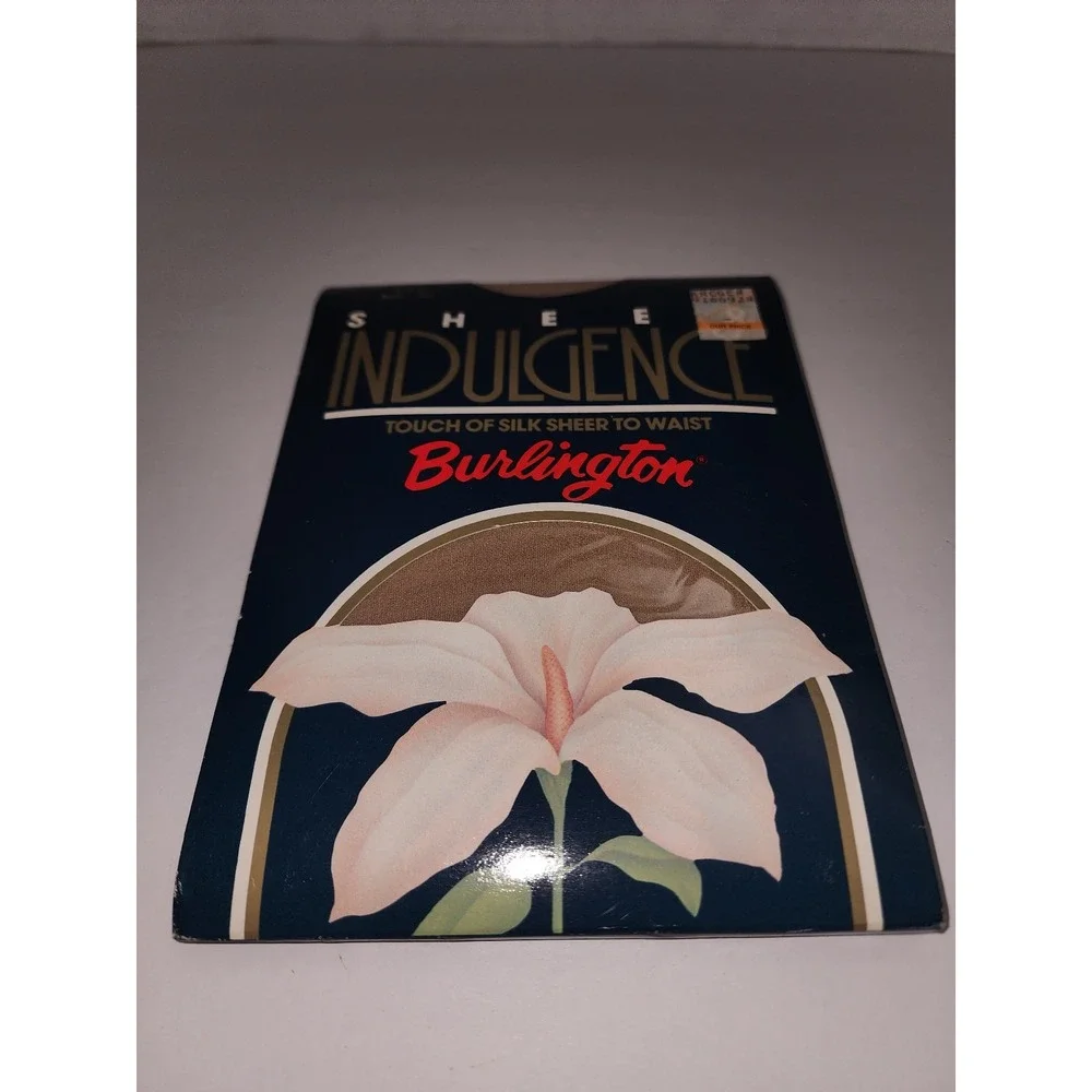 Vintage Pantyhose Burlington Sheer Touch‎ of Silk Nos